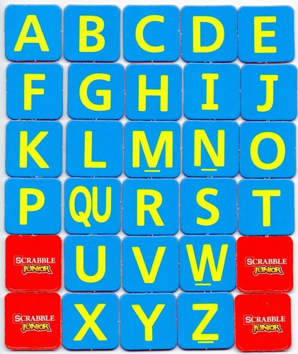 Scrabble Junior Game Edition Replacement Pieces & Parts Snap 2016 Hasbro - Picture 27 of 34
