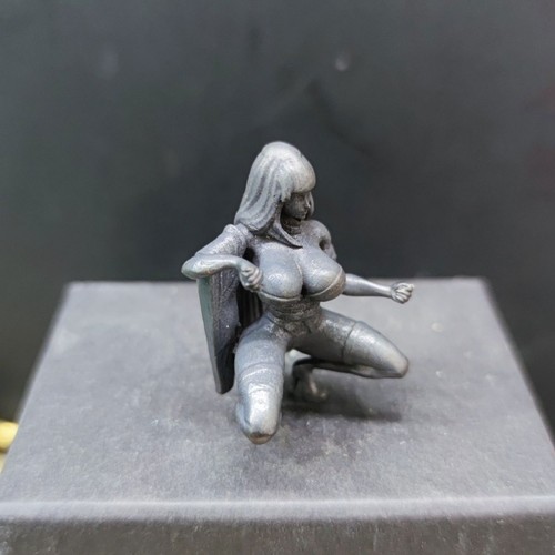 1.7" Bronce Niña Modelo Anime Adorno Estatua Figura Arte Coleccionable - Imagen 8 de 9