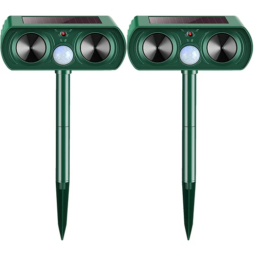 Solar Ultrasonic Animal & Pets Repeller Motion Sensor Bird Rat Possum Repellent - Picture 3 of 13