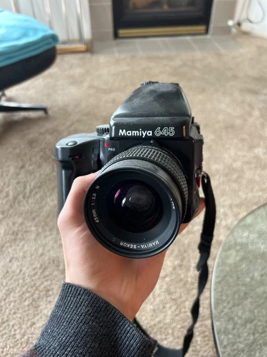 mamiya 645 pro with 45mm lens
