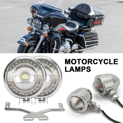 US Passing Driving Turn Signals Light Bar For Yamaha Road Star XV1700A XV1600A - Foto 9 di 10