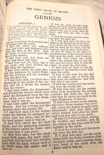 Alte Heilige Bibel selbstaussprechend 1940er National Bible Press Philadelphia schwarz - Bild 11 von 23