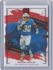 AUSTIN EKELER - 2023 Impeccable Ruby 2/8 Los Angeles Chargers SP