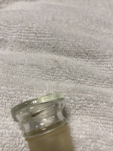 clear glass decanter stopper only - Picture 5 of 6