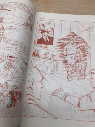 The Adventures of CAPT. HOLO #1 in 3-d Mint NO glasses Blackthorne Comic - Picture 5 of 6