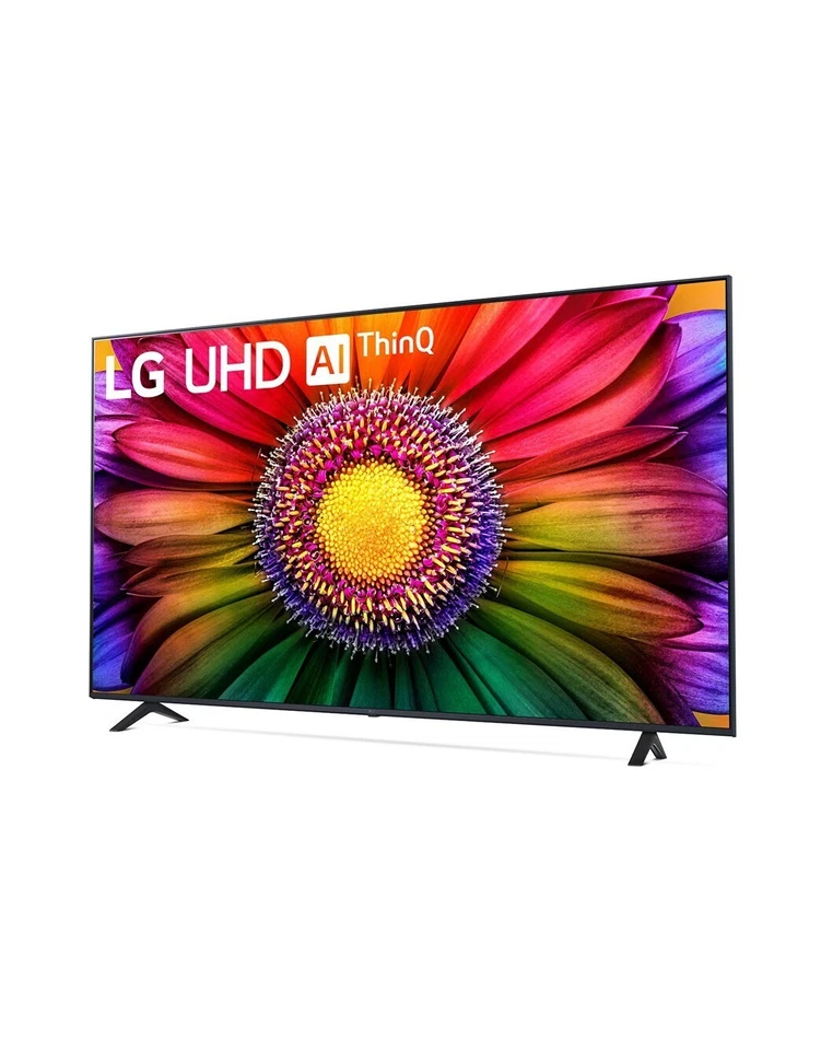LG Smart TV 55" UHD 4K AI ThinQ 55UR80003LJ, HDR10 Pro, Gen6, WebO6, NUOVO - Immagine 2 di 4