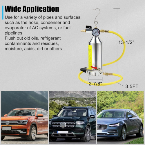 ADAFIRST AC Flush Kit, Automotive Air Conditioner System Clean Canister Flush... - Picture 7 of 12