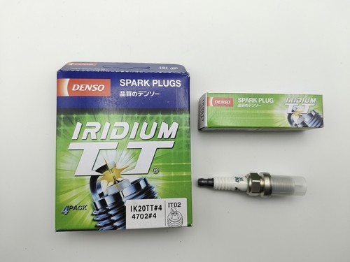 4 plug Set Denso IK20TT 4702 Iridium Spark Plugs Fit Audi Chery VW Jeep Subaru - Picture 14 of 24