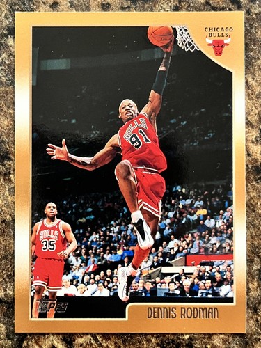 Dennis Rodman 1998-99 Topps #109 - Picture 1 of 2