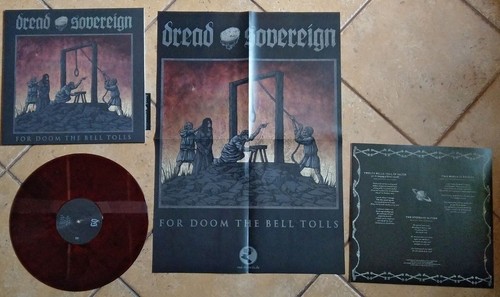 DREAD SOVEREIGN – For Doom The Bell Tolls (180g Darkred Vinyl) Ltd. - Picture 5 of 7