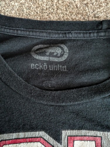 Ecko Unlimited T-Shirt Adult Small/Medium Ecko Unlimited MFG Black Graphic Tee* - Picture 4 of 7