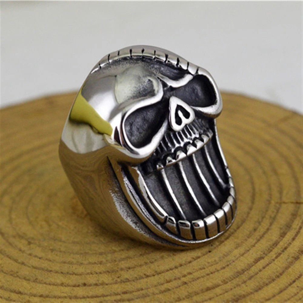 Skull bottle opener best sale ring