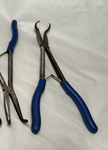 2 Broken Blue-Point 11" Long Reach Hose Grip Pliers BDGPL412HG BDGPL410HG - Picture 3 of 10