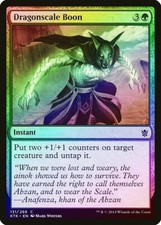 Dragonscale Boon FOIL Khans of Tarkir NM Green Common MAGIC MTG CARD ABUGames