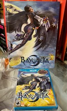 Bayonetta 2 Lot: Nintendo Wii U Game & Hard Cover Guide Both Factory Sealed 2014