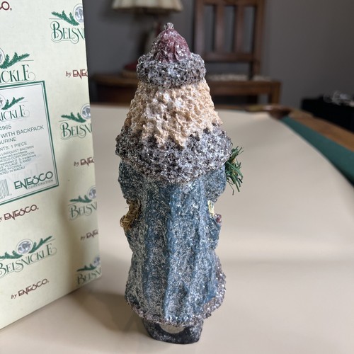 Santa Figurine with Blue Pants-Belsnickle-Enesco-#214965 - Imagen 4 de 13