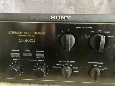 SONY TA-F555ESⅡ Sony TA-F555ESX II Integrated Stereo Retro Pre Main