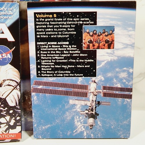 NASA  50 Years of Space Exploration DVD 2003 5-Disc Box Set Metal Case 11 hours - Picture 5 of 6
