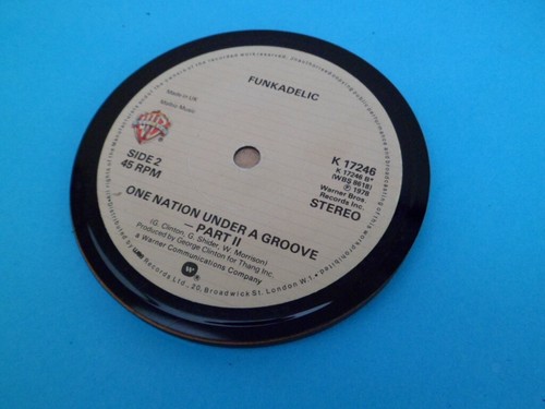 DRINKS COASTERS Vinyl Record Upcycled SINGLES Records All Artists List F - Picture 215 of 221