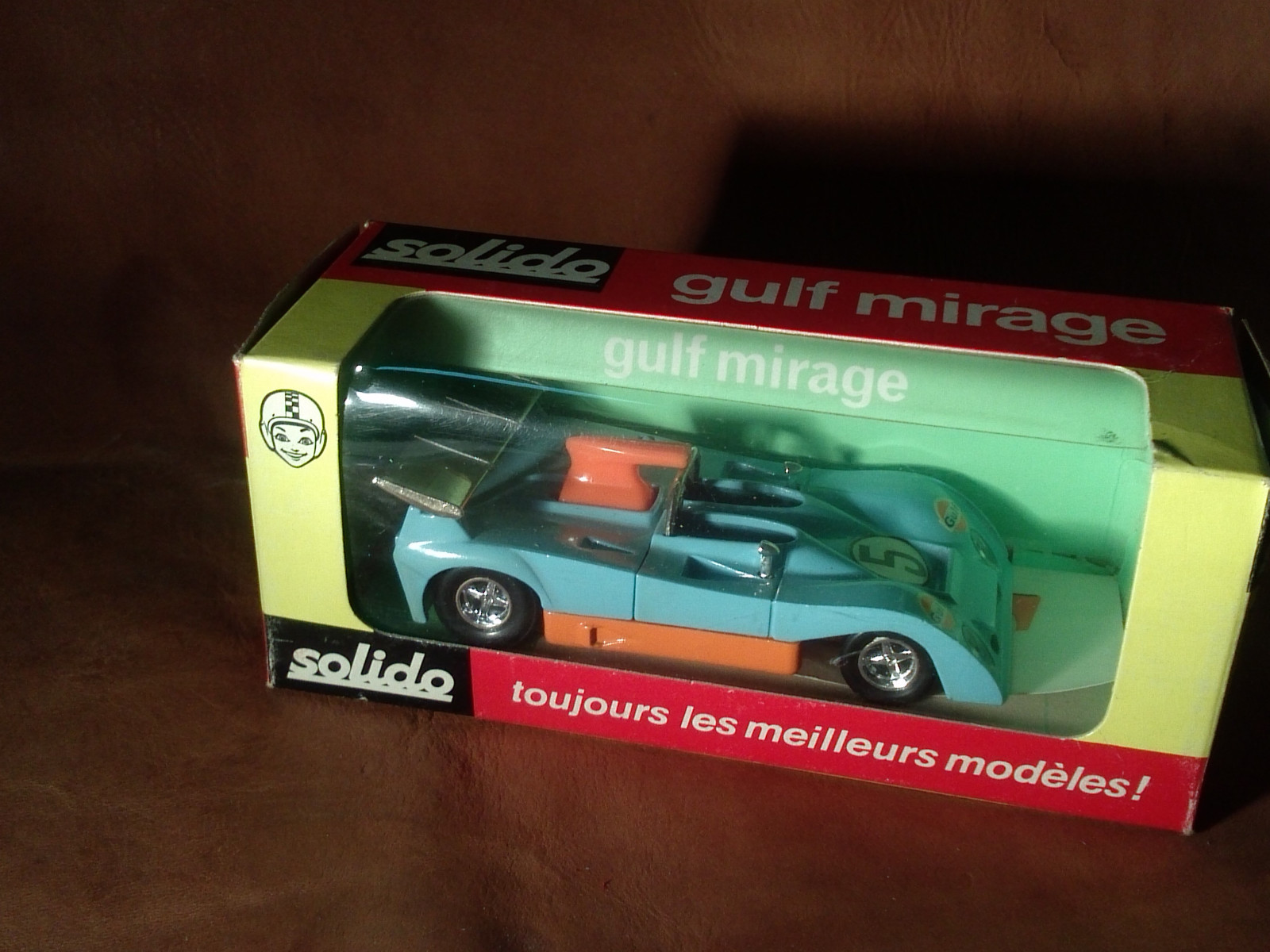 Solido N.17 1 43 scale diecast - Gulf Mirage - decals - NIB Solido N.17 1 43 scale diecast - Gulf Mirage - decals - NIB