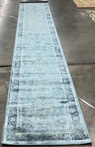 TURQUO MULTI 2'-2" x 14'-0" Damaged Rug Reduced Price 1172679449 VTG117-2220-214 - Picture 1 of 4