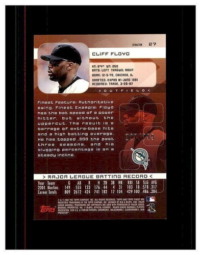 CLIFF FLOYD YOU PICK HUGE FAN COLLECTION .99 UNLIMITED SHIPPING HIGH GRADE CARDS - Picture 63 of 295