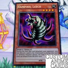 أخرى ألعاب — Vampiric leech ANIME EFFECT HOLO card