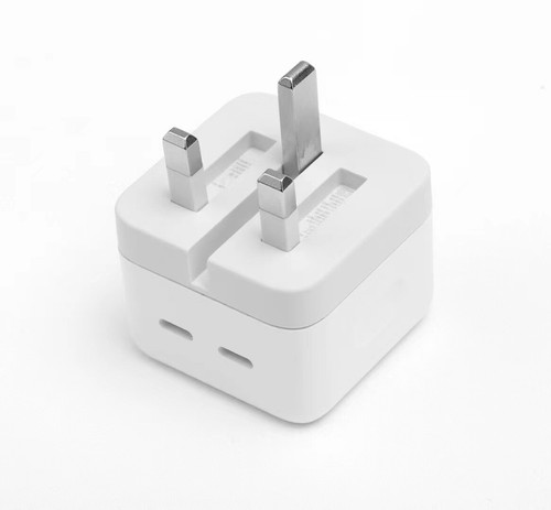 Dual USB C Wall Charger 35W USBC Folding US Plug UK Plug PD Folding Charger - Zdjęcie 9 z 9
