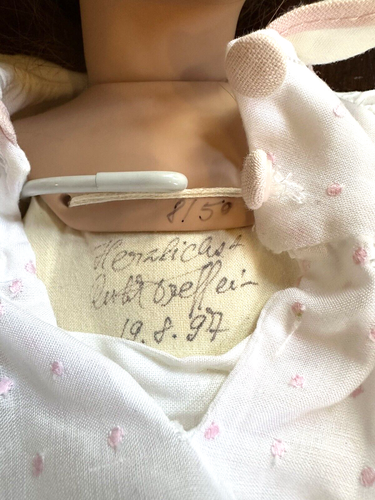 Porcelain Doll 16" Signed Numbered #8/50 Ruth Treffeisen QUALITY - Picture 3 of 15