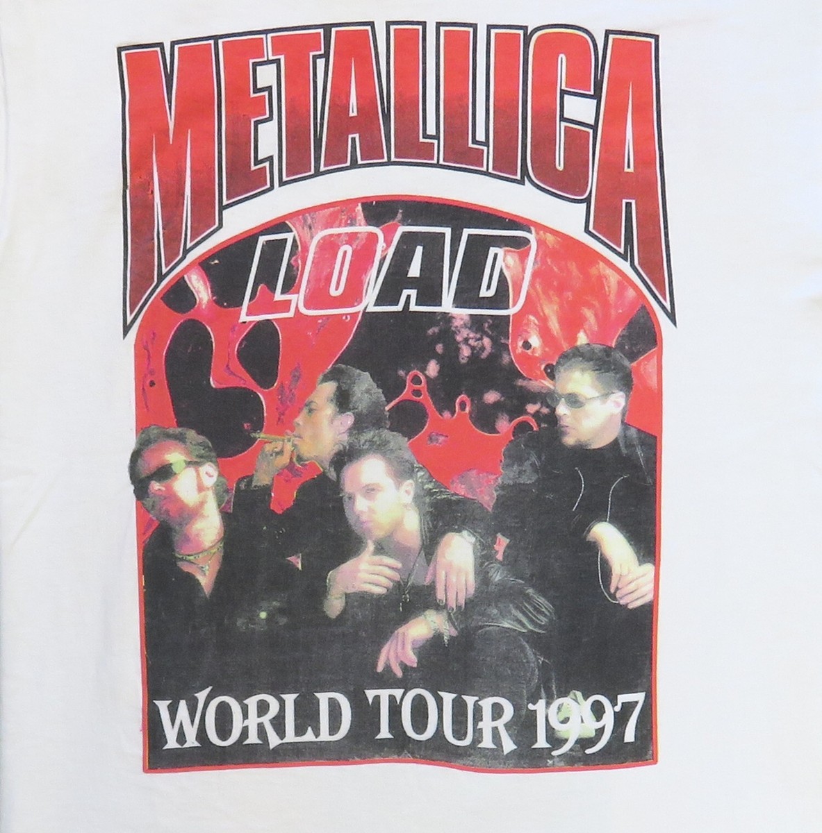 llica Relord Tシャツ　XL Metallica 98' Reload Tour Sz XL Vintage Concert T Shirt“ | eBay