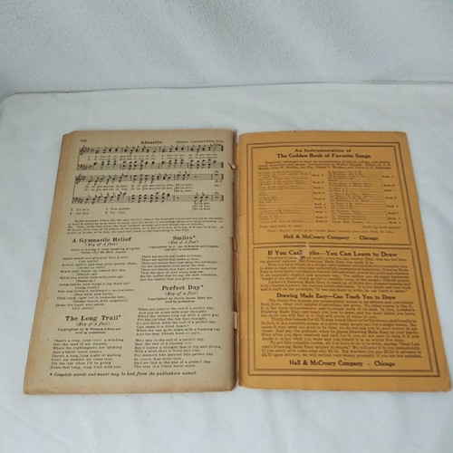 The Golden Book of Favorite Songs 1923 Hall & McCreary Music Book Treasury - Picture 8 of 15