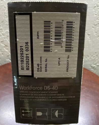 Epson WorkForce DS-40 Portable, Compact Scanner Brand New - Picture 14 of 14