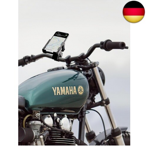 Grefay Fahrrad Handyhalterung Handyhalter Motorrad 【1s-Sperre】 2024 Vib - Bild 8 von 9