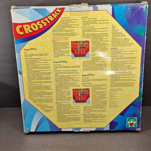 Vintage "Crosstrack" Game by Discover Toys - 1994 Edition - Complete!  Ages 8+ - Picture 7 of 14