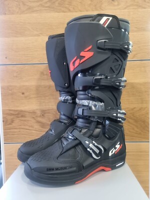 GENUINE BMW MOTORRAD GS COMPETITION MOTORCYCLE BOOTS SIZE - 45EU
