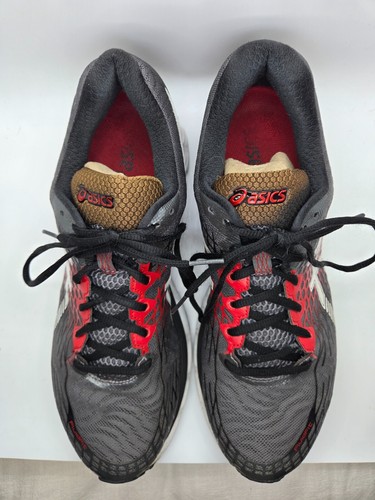 Scarpe ASICS Gel-Nimbus 17 Uomo 12 Grigio Running Atletica Distanza Allenamento Sneaker - Foto 3 di 8