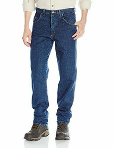 ð¥MINTð¥ Wrangler Rugged Wear Jeans Classic Fit Dark Wash 39902PW Men's W42 L29 51071580403 | eBay