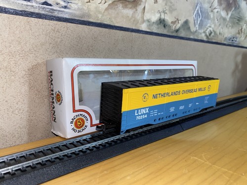 Bachmann HO Netherlands Overseas Mills Box Car 70254 76136 All-Door Trains Gauge - Picture 3 of 7