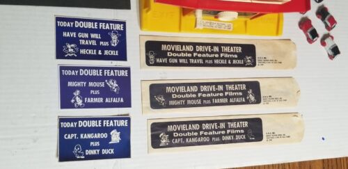Vintage 1959 Remco Movieland Drive-In Theater In Original Box Beautiful Up2 - Picture 2 of 23
