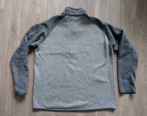 Suéter Patagonia 1/4 Cremallera Polar Pullover Chaqueta Para Hombre Talla XXL Gris - Imagen 8 de 8