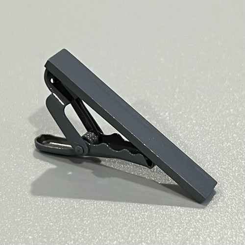Gray Color Daily Wear Tie Clip Men Birthday Wedding Gift Fashion Tie Bar - Picture 5 of 7