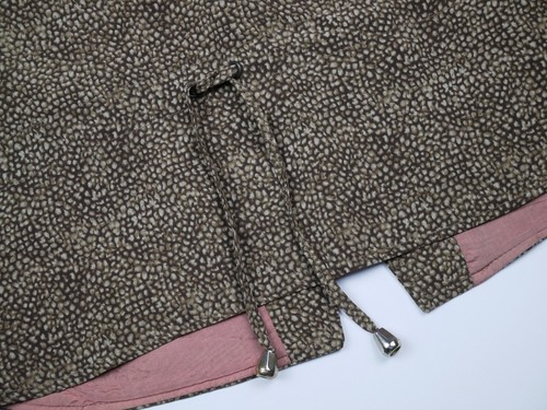 gilet cami tank vintage donna anni 90 marrone beige top blusa gilet medio 12 - Foto 6 di 7