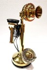 Neu Dekor Messing Funktionierendem Designer, Antik Geschenk Telefon Für Tisch