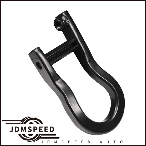 Front Recovery Tow Hook 84072463 For Chevy Silverado GMC Sierra 1500 07-19 BLACK - Picture 8 of 10