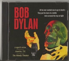Bob Dylan LIVE Austin TX 2024 four (4) disc set