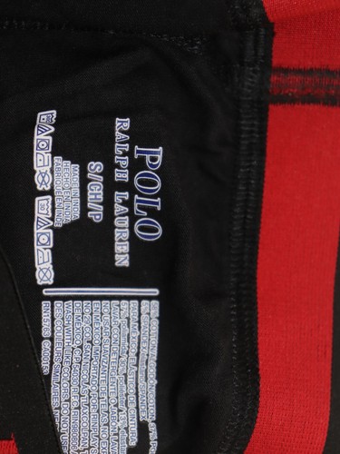 NEW RALPH LAUREN Size S Men's Base Layer Black Long Sleeve Crew & Pant Set $99 - Picture 7 of 7