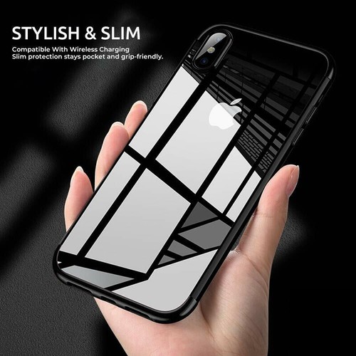 Handy Hülle Silikon iPhone 7 8 X Xs Max Xr Schutzhülle Cover Etui Case + Glas - Picture 60 of 78