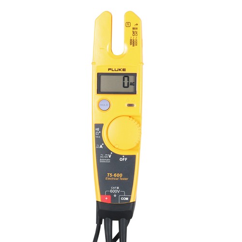FLUKE T5-600 Clamp Continuity Current Electrical Tester with Probe Tips - Picture 6 of 13