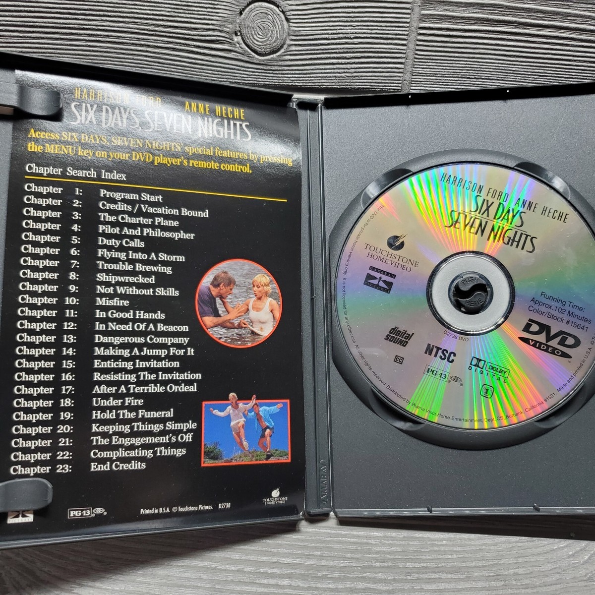 Six Days, Seven Nights (DVD, 1998) | eBay