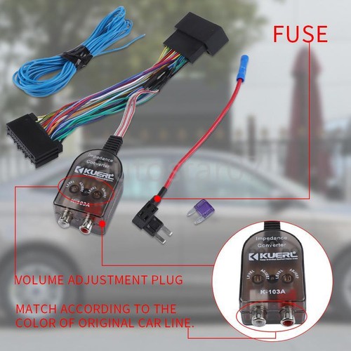 Wire harness Factory Radio Add A Subwoofer Amplifier For Ford F150 F250 Mustang - Bild 12 von 13